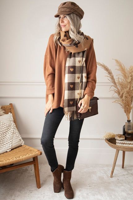 Comfy Billie Caramel - Trui