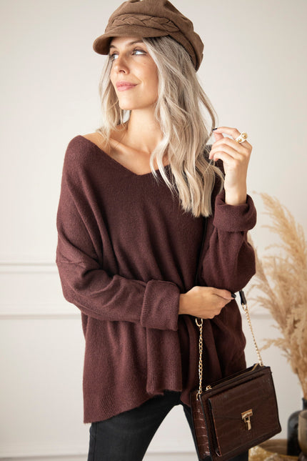 Comfy Billie Chocolate - Trui
