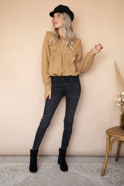 Britt Mustard - Blouse