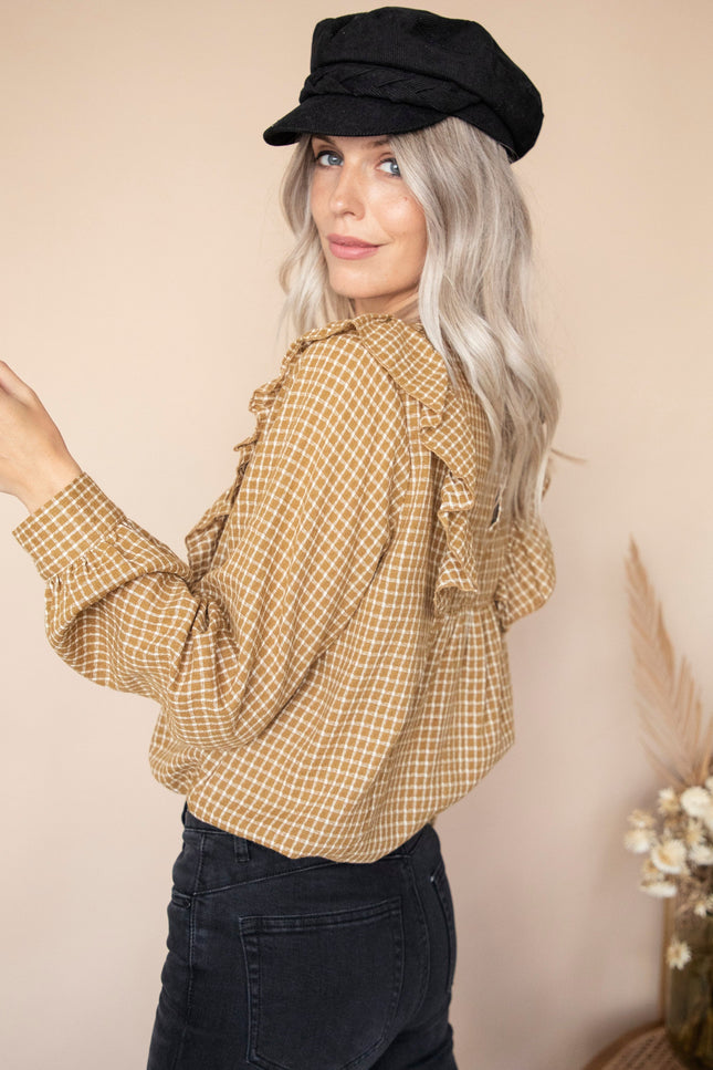 Britt Mustard - Blouse