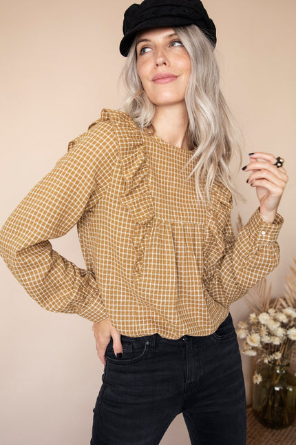 Britt Mustard - Blouse