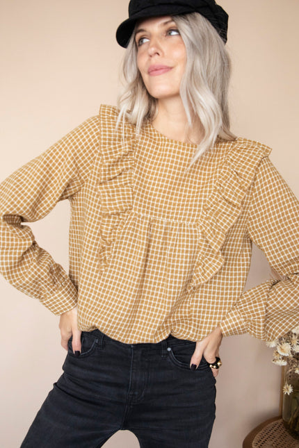 Britt Mustard - Blouse