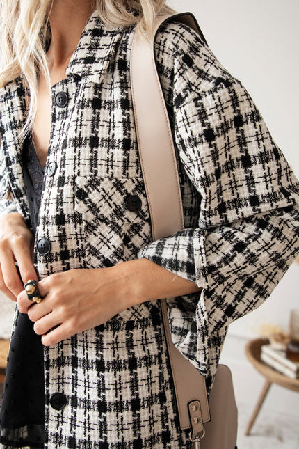 Most-Loved Pattern In Fall Black/White - Vest
