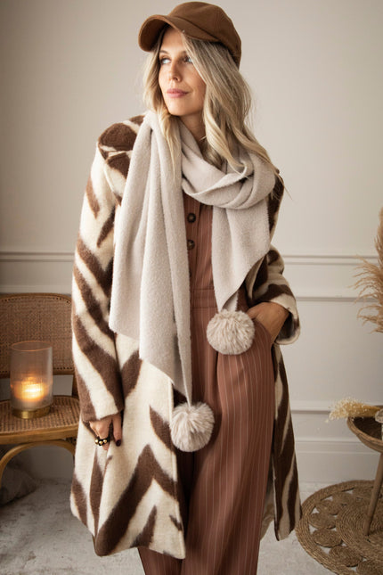 Pompkin Off White - Sjaal