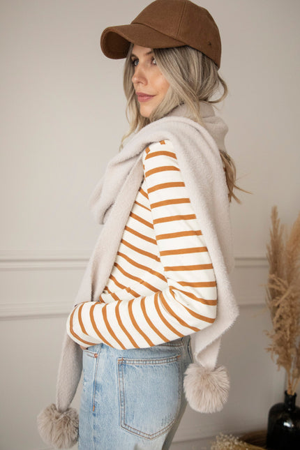Pompkin Off White - Sjaal