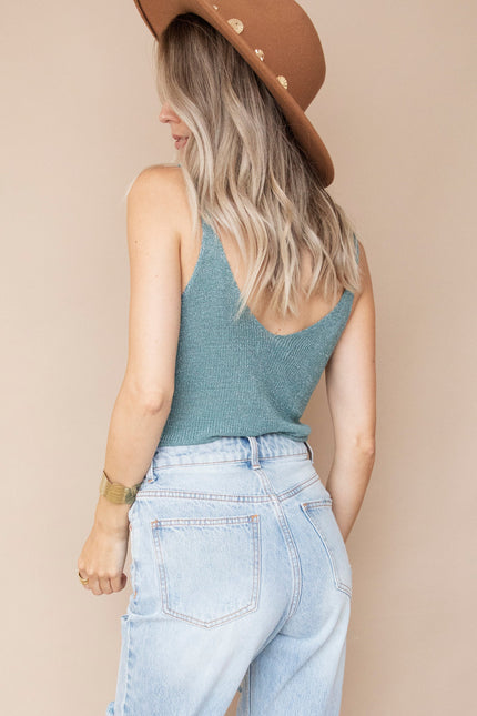 Ripped Detail Mom Light Blue - Jeans