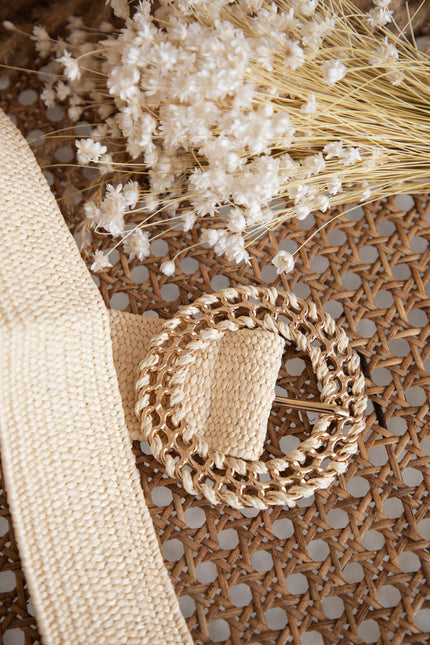 Rani Rotan Beige - Riem