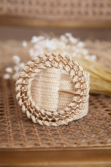 Rani Rotan Beige - Riem