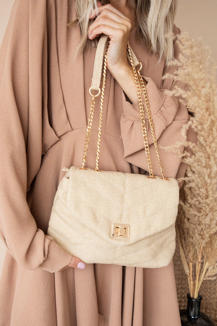 Made Of Linen Beige - Handtas
