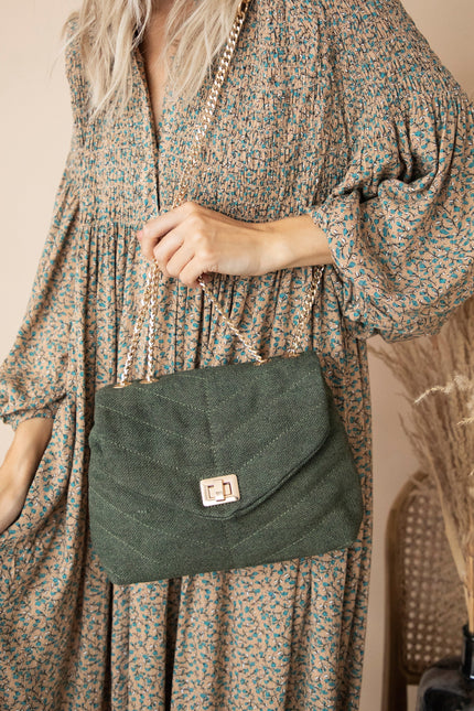 Made Of Linen Kaki - Handtas