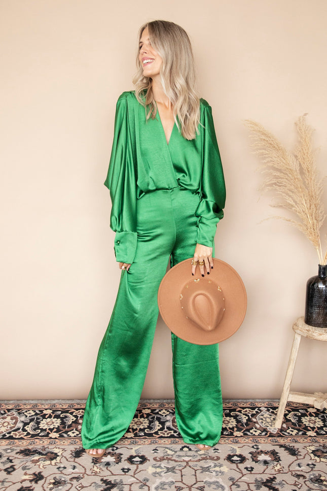 Silky Sue Green - Jumpsuit