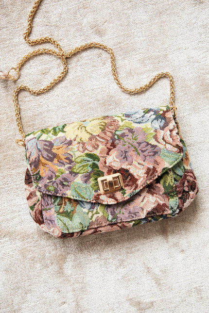Carry Flowers Lila/Pink - Handtas
