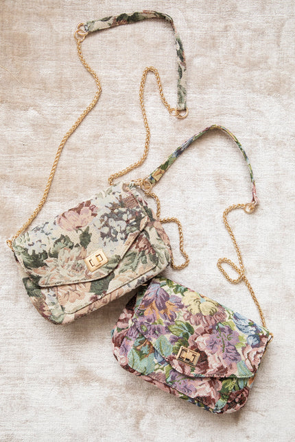 Carry Flowers Lila/Pink - Handtas