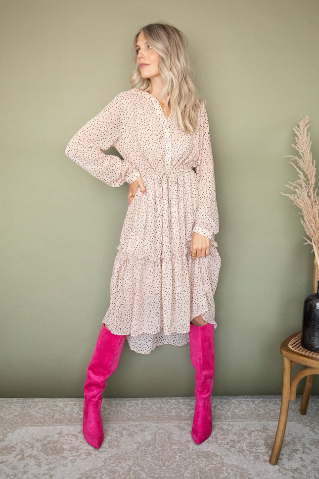 Sprinkled With Love Creamy Pink - Jurk