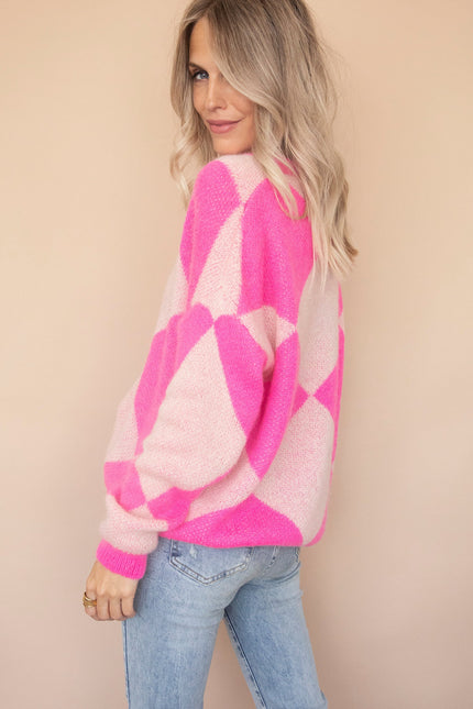 All Square Fuchsia - Vest