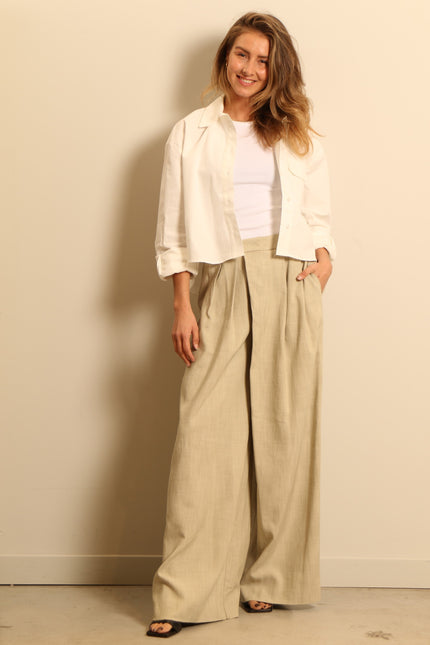 Anine Bing - Blouse - Travis Shirt - white