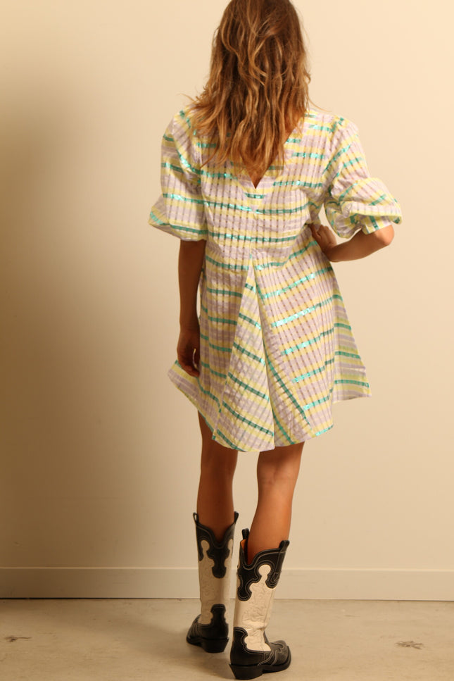 Blanca - dress - FENNIE MINI - green mabel