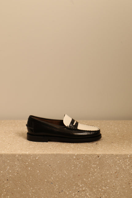 Sebago - Loafer - Classic Dan Woman - Black/White