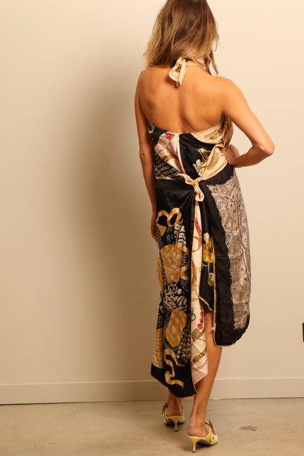 1/OFF - dress - Dress Designer Scarf Maxi E - multi