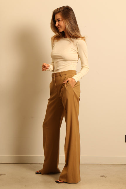 Joseph - pantalon - JP001469 Morissey - Cassonade