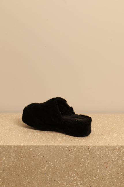 UGG - uggs - W FUZZ SUGAR CLOG - BLACK