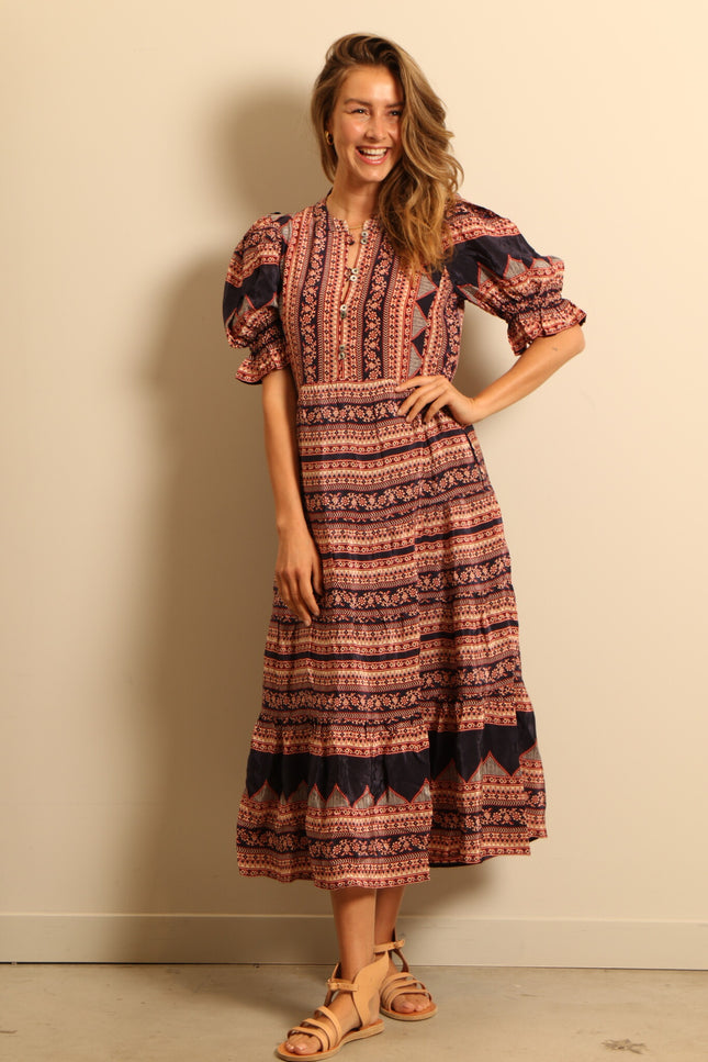 SEA New York - dress - SUZIE PRINT LONG - Multi