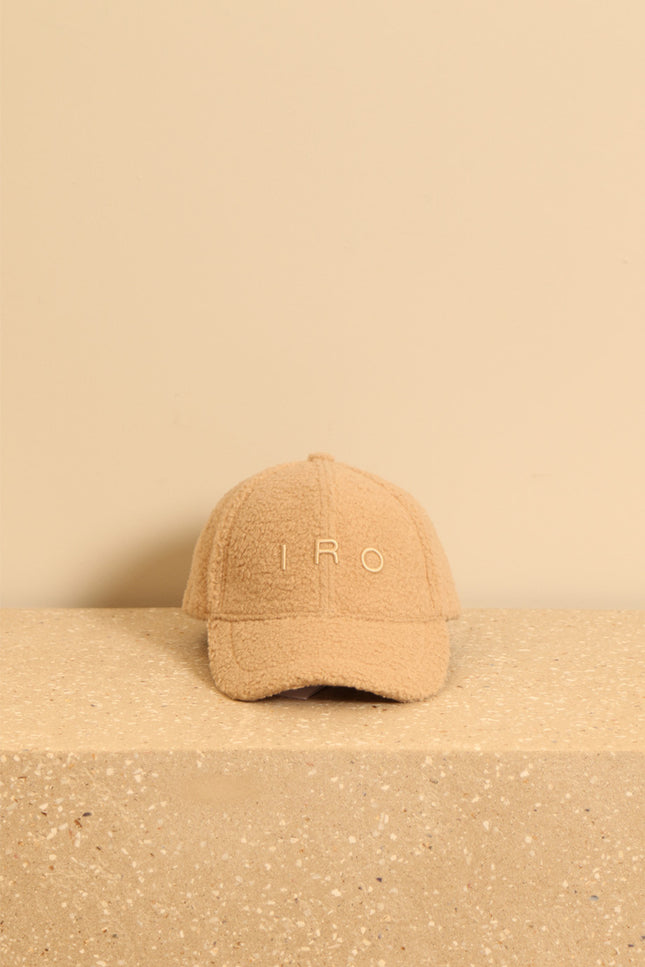 IRO - cap - GREB FUR - BEIGE