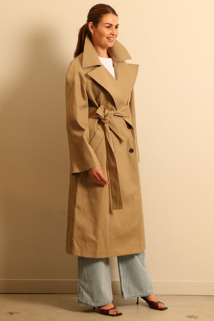 RÓHE - Jacket - Classic trenchcoat - khaki