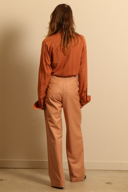 Max Mara - blouse - MORETTO - TERRA COTTA