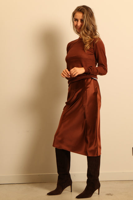 Joseph - skirt - JF006786 Isaak - Mahogany