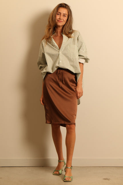 6397 - skirt - NS075 BIAS DRAWSTRING - SIENNA