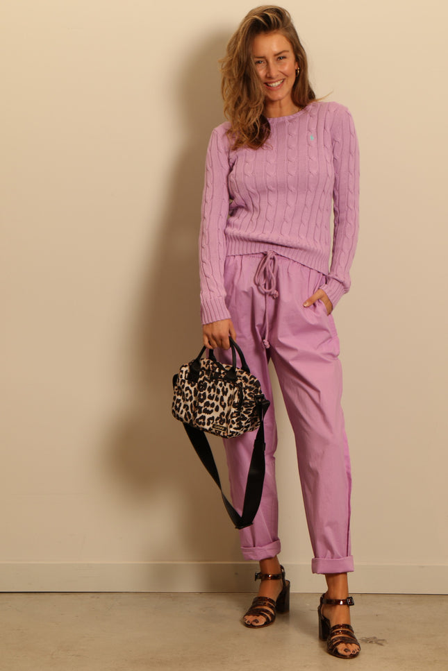 Ralph Lauren - sweater - JULIANNA-LONG SLEEVE-PULLOVER - SOFT LILAC