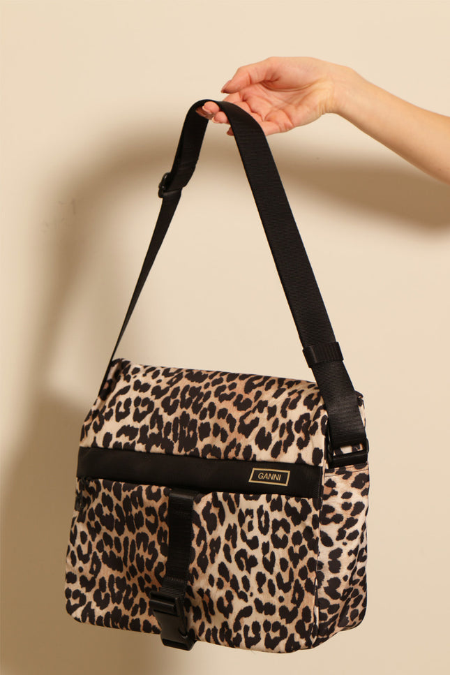 Ganni - Bag - a4353-leopard 943