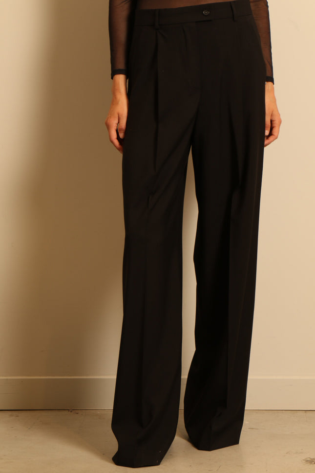 Max Mara - pantalon - TENDA - BLACK