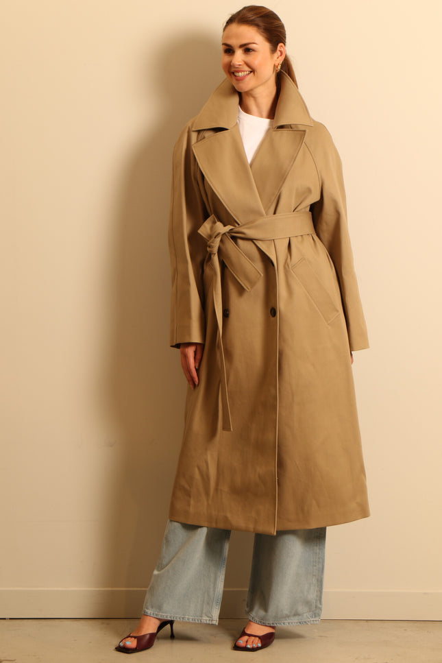 RÓHE - Jacket - Classic trenchcoat - khaki