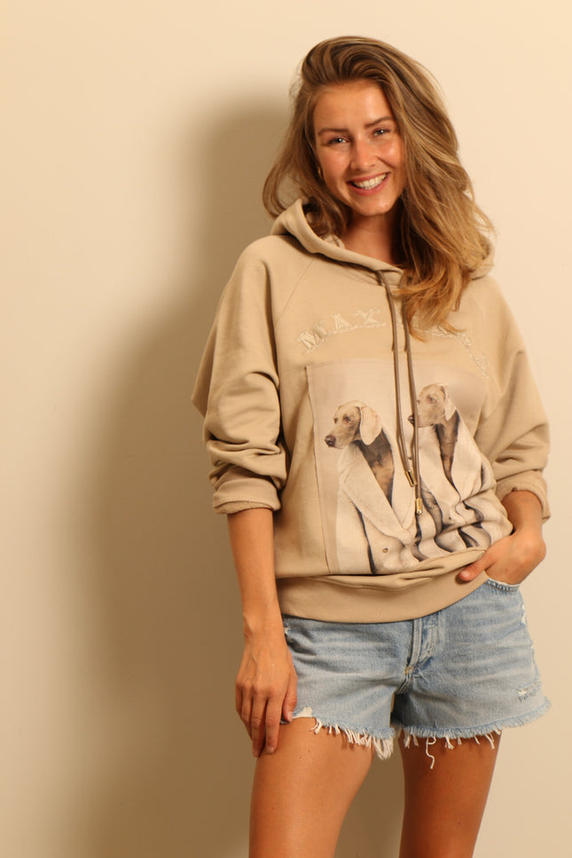 Max Mara - hoodie - LILLO - SAND