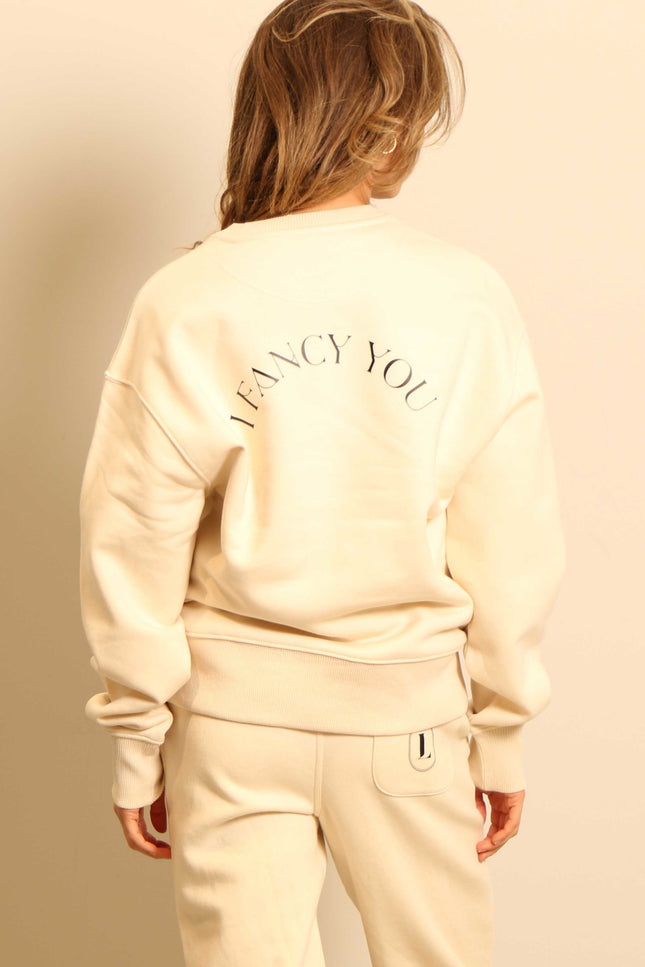 BYLOTTE - Fancy You Crewneck - beige