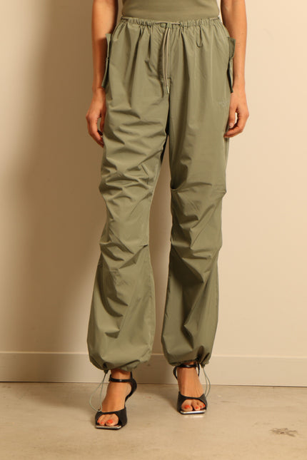 Anine Bing - cargo - REID PANT - artichoke