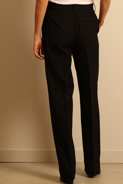 RÓHE - pants - Straight leg tailored - noir