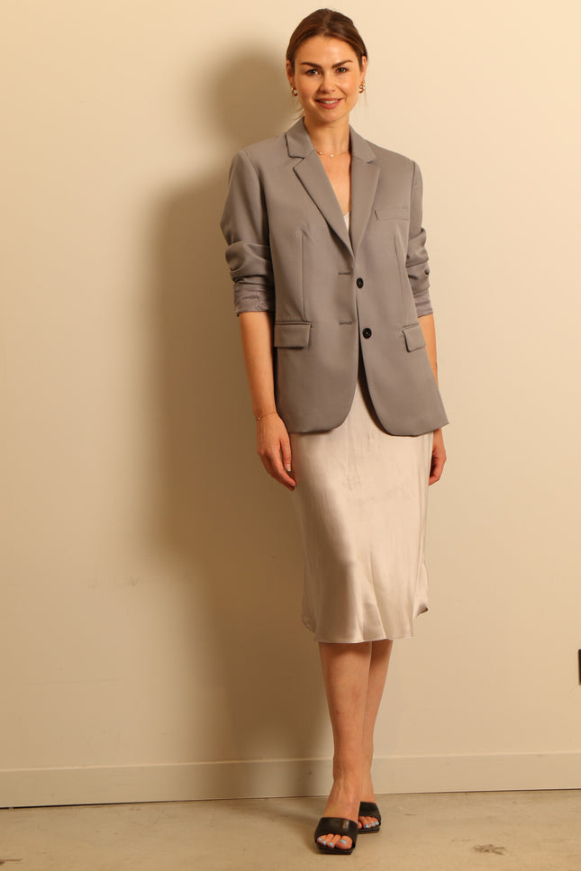 Anine Bing - blazer - CLASSIC BLAZER - grey