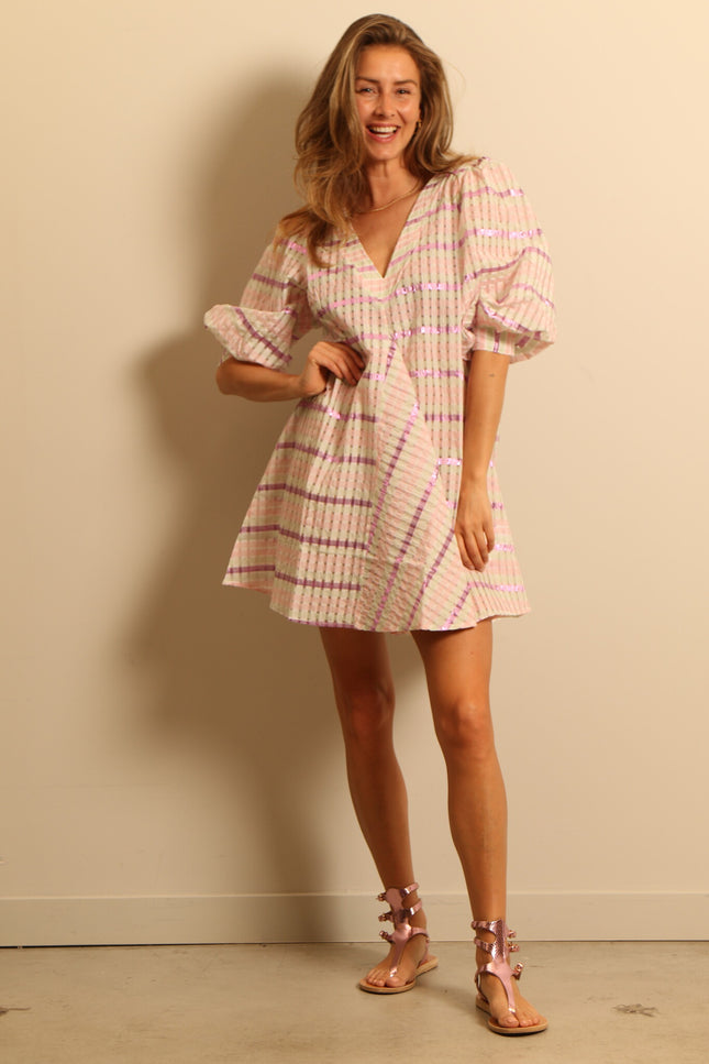 Blanca - dress - FENNIE MINI - pink mabel