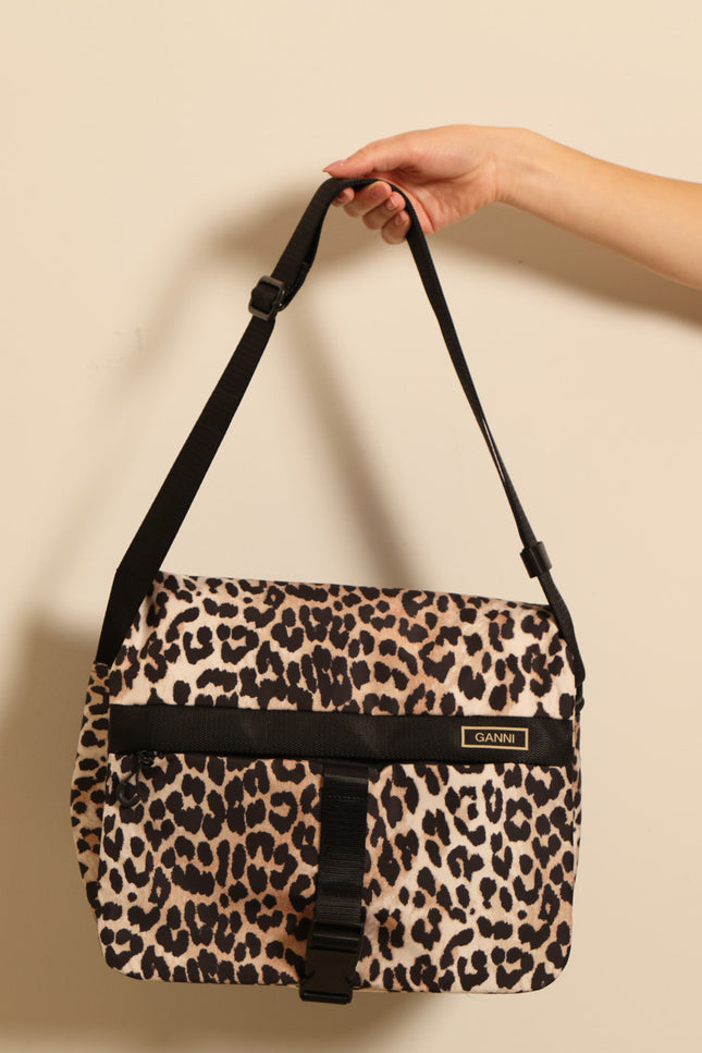 Ganni - Bag - a4353-leopard 943