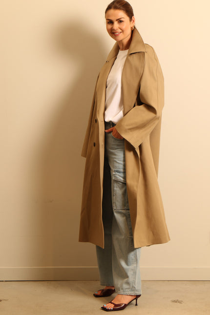 RÓHE - Jacket - Classic trenchcoat - khaki