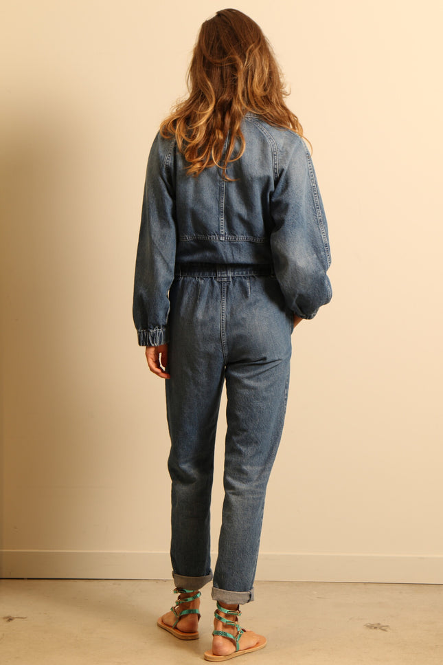 IRO - jumpsuit - CLEO - blue denim